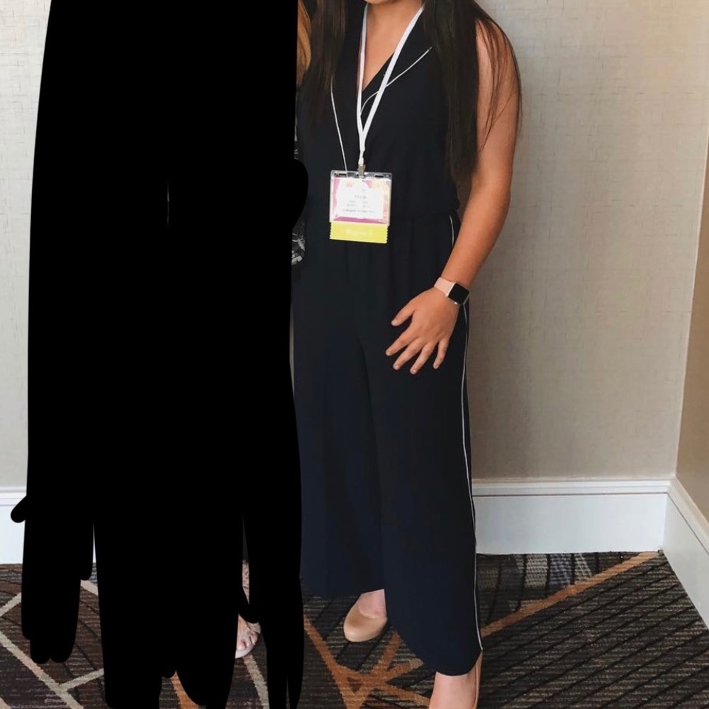 Navy Forever 21 Jumpsuit